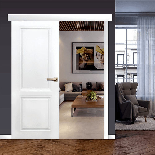 Раздвижная дверь КВАРТЕТ, пвх покрытие (глухая)